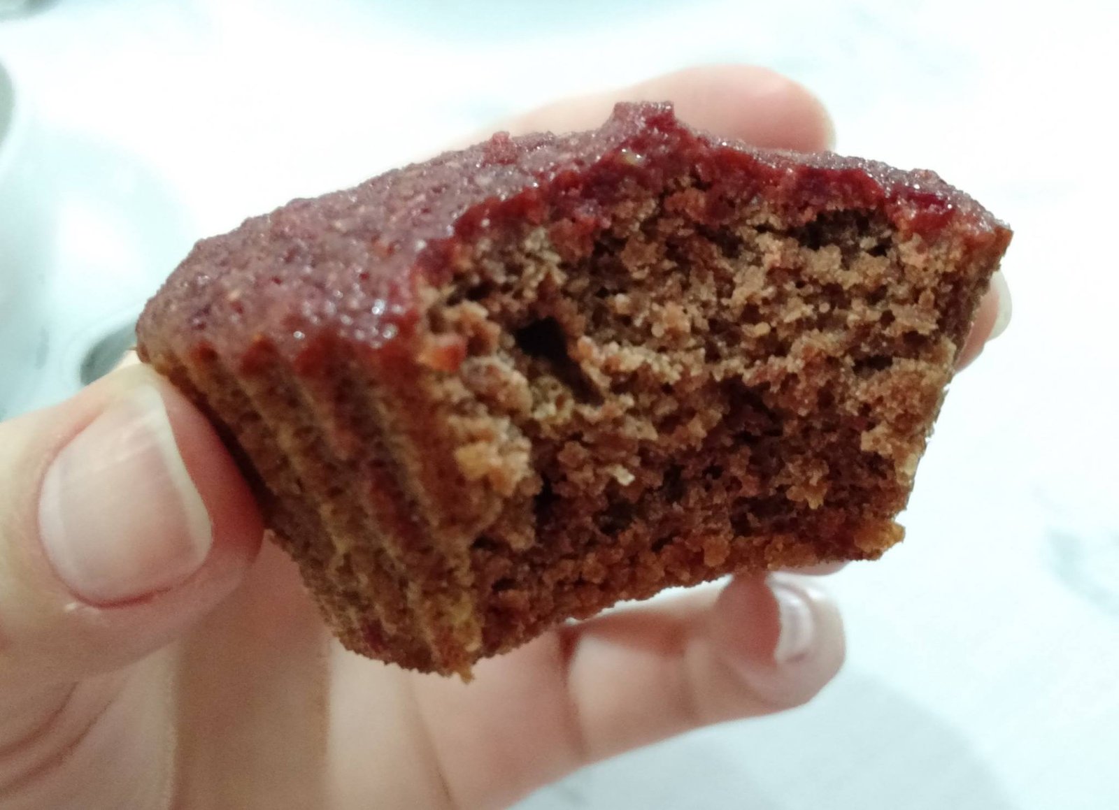 Cupcake de beterraba